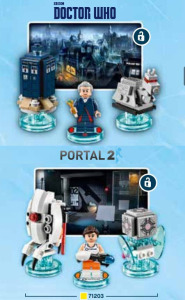 LEGO Doctor Who and LEGO Portal Dimensions Sets
