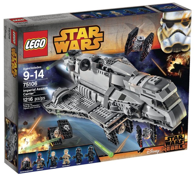 LEGO Star Wars Imperial Assault Carrier 75106 Box Summer 2015 Set