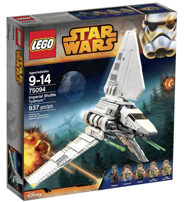LEGO Star Wars Imperial Shuttle Tydirium 75094 Box Summer 2015 Set