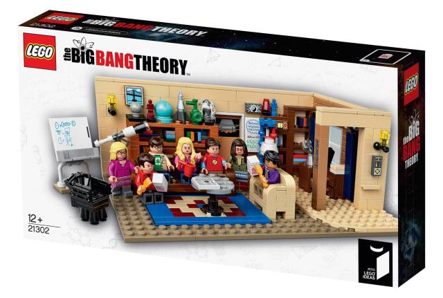 21302 LEGO The Big Bang Theory Set Box