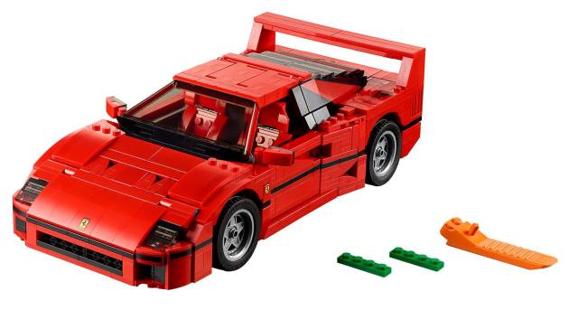 LEGO 10248 Ferrari Set with Wheel Chocks and Brick Separator