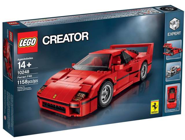 LEGO Ferrari F40 10248 Box Front