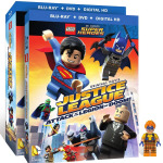 LEGO DC Legion of Doom DVD w/ Trickster Minifigure!