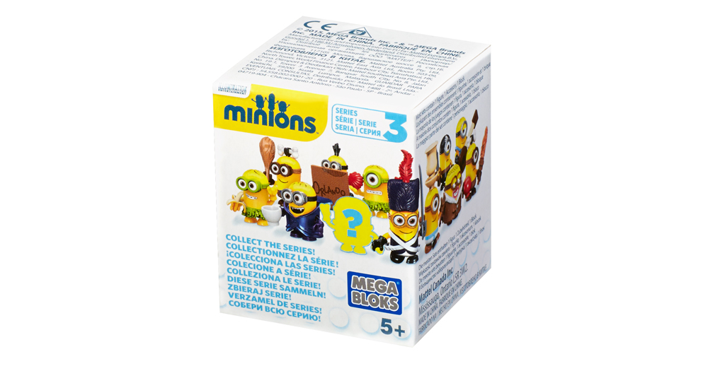 Mega Bloks Minions Series 3 "cro-minion with club" 