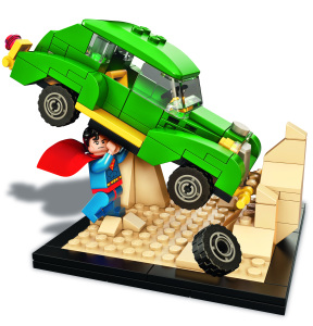 SDCC 2015 LEGO Action Comics 1 Set with Superman Minifigure