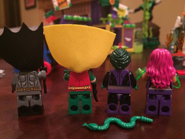 Backs of LEGO Jokerland Hero Minifigures 76035 Summer 2015 Set Review