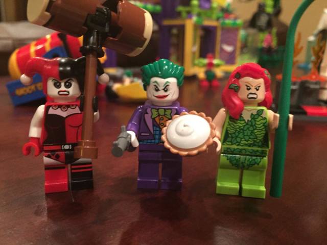 LEGO 76035 Jokerland Villain Minifigures Alternate Faces