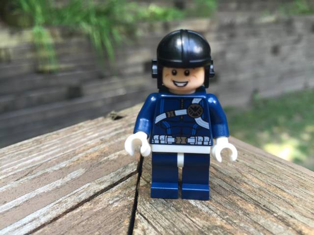 LEGO SHIELD Agent Minifigure from Carnage's S.H.I.E.L.D. Sky Attack