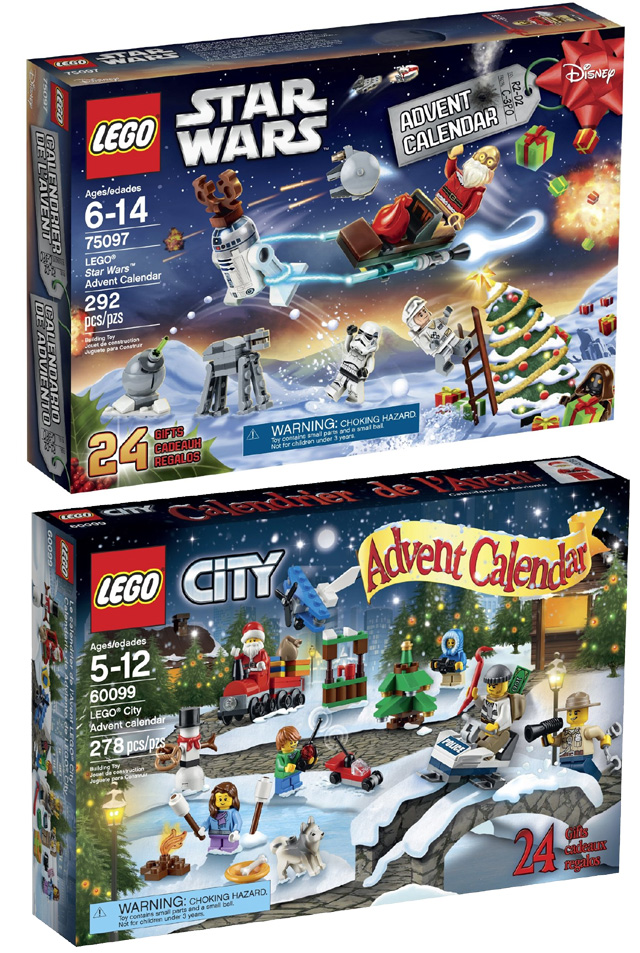 lego advent calendars