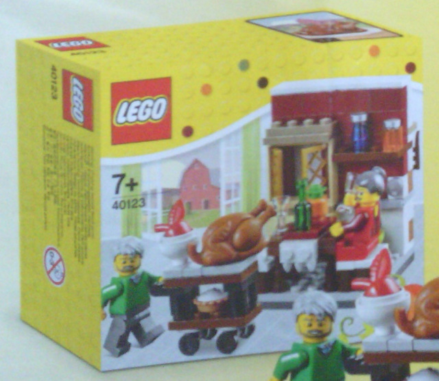 40123 Thanksgiving Feast LEGO Seasonal Set Box 2015
