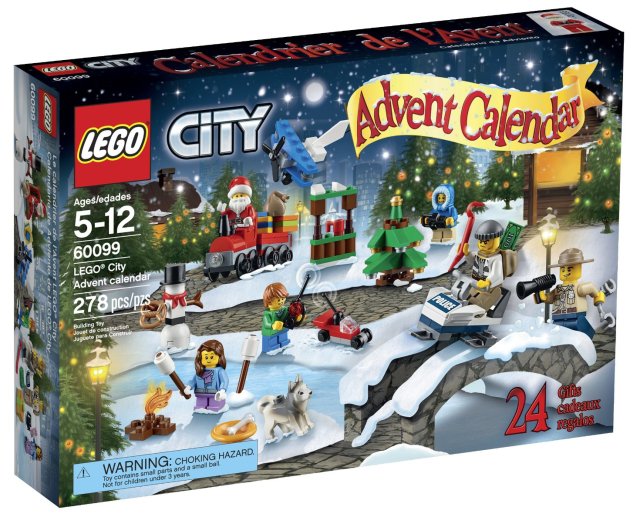 60099 LEGO City 2015 Advent Calendar Box