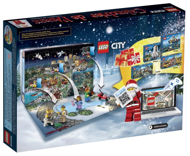 Box Back 2015 LEGO City Advent Calendar