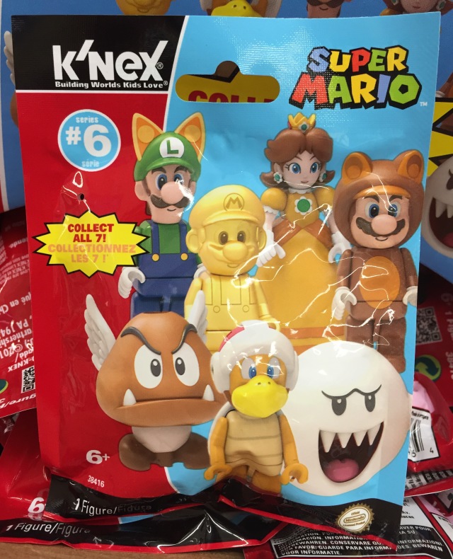 Super Mario K'Nex Series 6 Blind Bags Codes