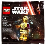 LEGO Star Wars Episode VII C-3PO Minifigure Polybag Revealed!