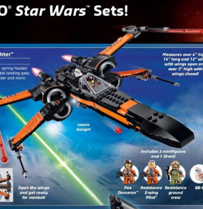 LEGO 75102 Poe's X-Wing Starfighter Set Revealed Episode VII