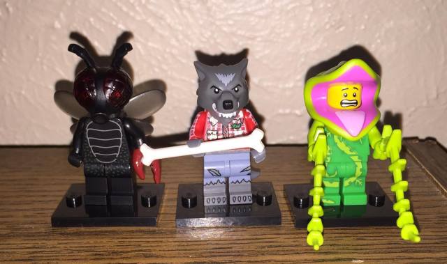 LEGO Minifigures Series 14 Fly Monster Wolf Guy Plant Monster