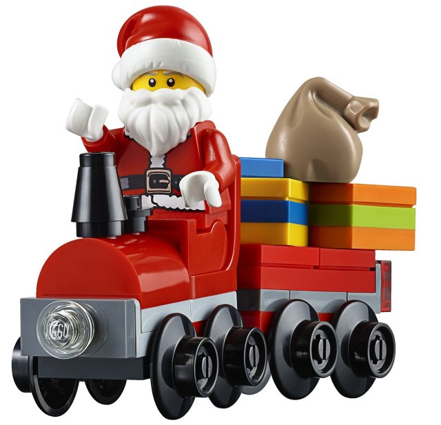 LEGO Santa Claus Christmas Train from 60099 2015 Advent Calendar