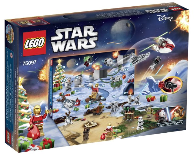 LEGO Star Wars 2015 Advent Calendar Box Back