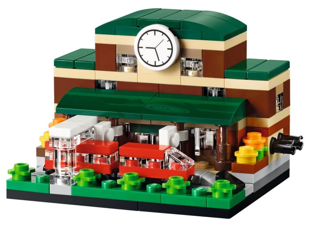 40142 Bricktober Train Station Set