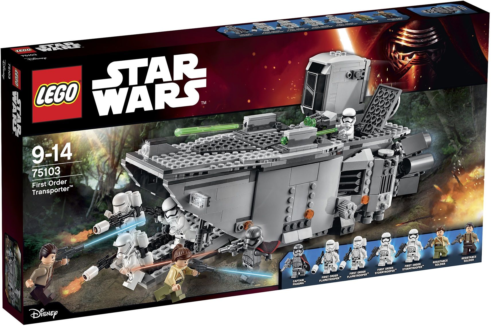 Ongeëvenaard gek geworden drinken LEGO Star Wars Episode VII First Order Transporter 75103! - Bricks and Bloks