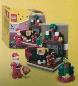 LEGO 40125 Santa's Visit Seasonal Vignette Set 2015