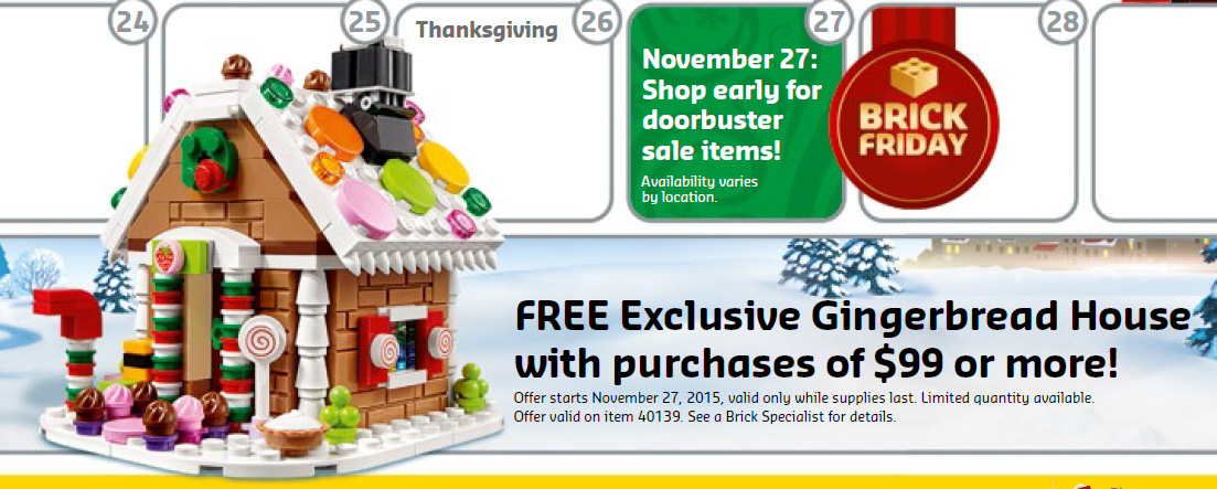LEGO Gingerbread 40139 Holiday Set! - Bricks and