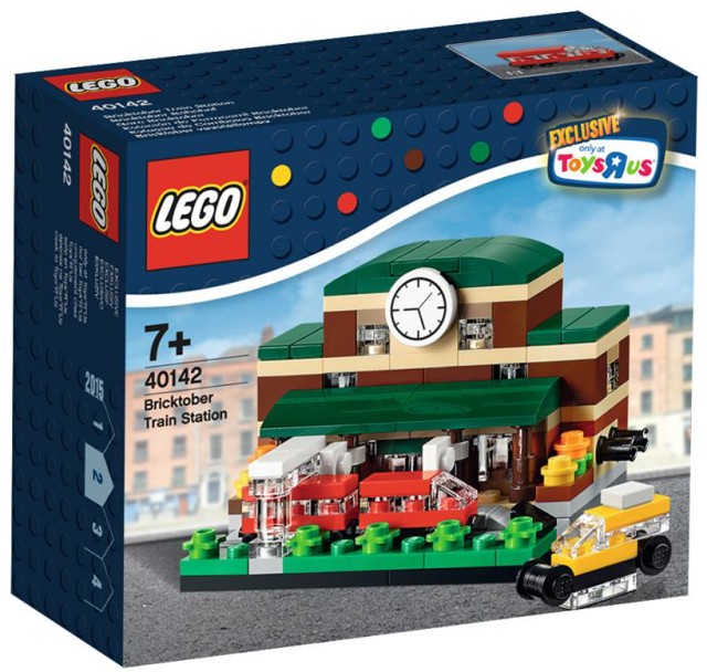 LEGO Bricktober Train Station 40142