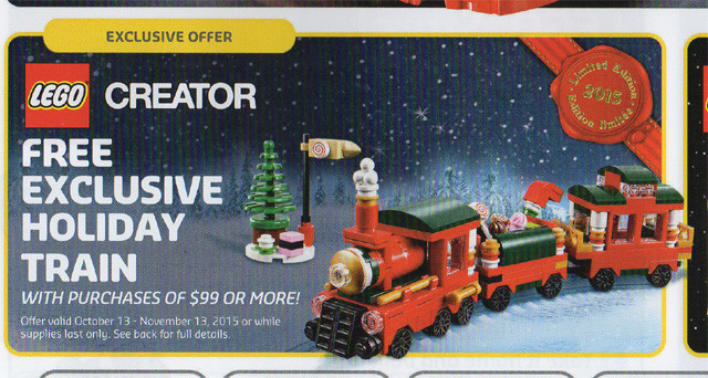 LEGO Holiday Train 40138 Promo Set 2015