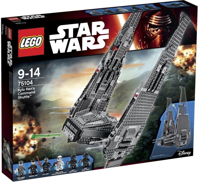 LEGO Kylo Ren's Command Shuttle Box