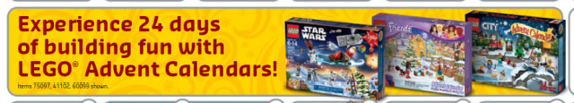 2015 LEGO Advent Calendars Ad