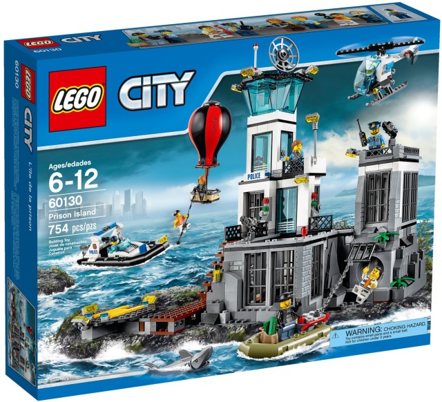2016 LEGO City Prison Island 60130 Set Box
