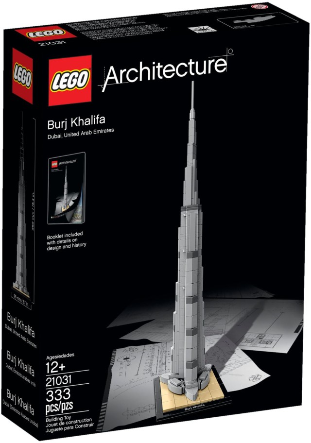 21031 LEGO Architecture Burj Khalifa Box