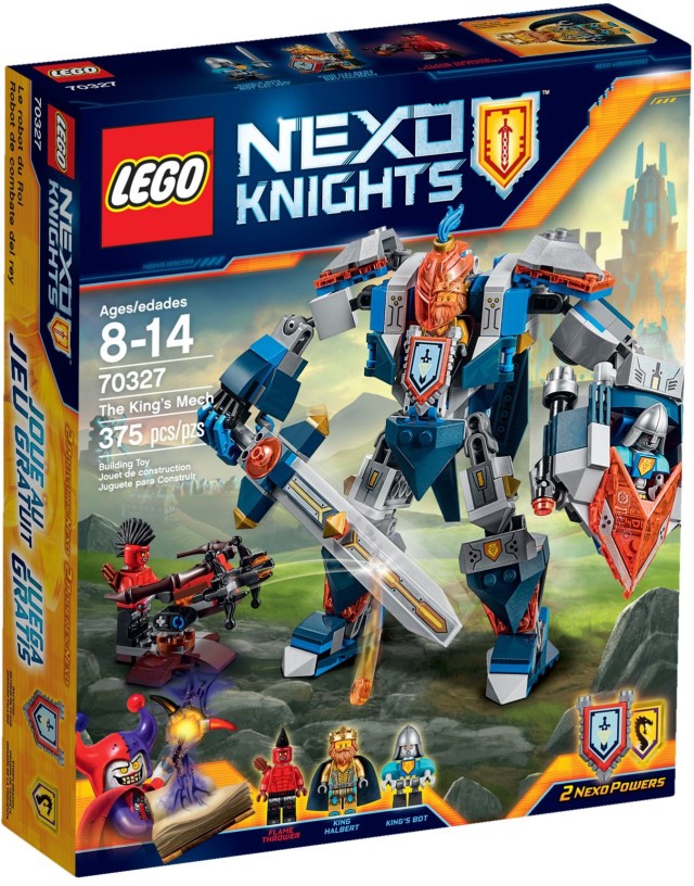 70327 LEGO Nexo Knights The King's Mech Box