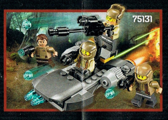 75131 LEGO Star Wars 2016 Episode VII Heroes Battle Pack