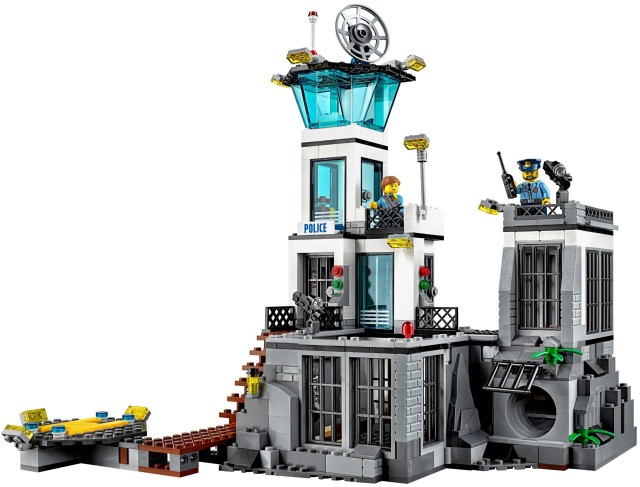 Front of LEGO City Prison Island 60130 Set