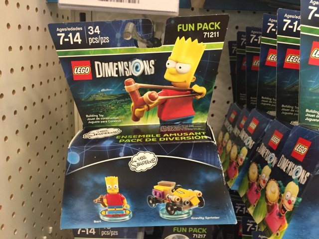 LEGO Dimensions Bart Simpson 71211 Fun Pack
