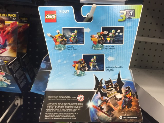 LEGO Krusty Fun Pack Packaging Back