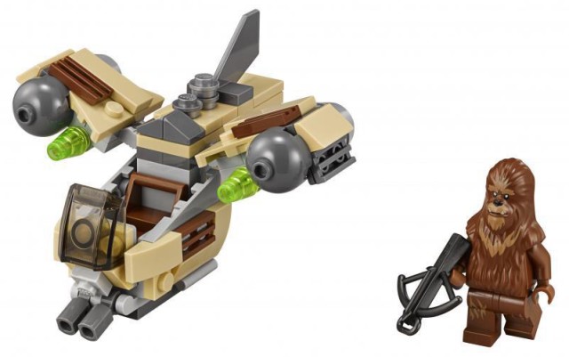 75129 Wookie Gunship LEGO Set with Wookie Minifigure