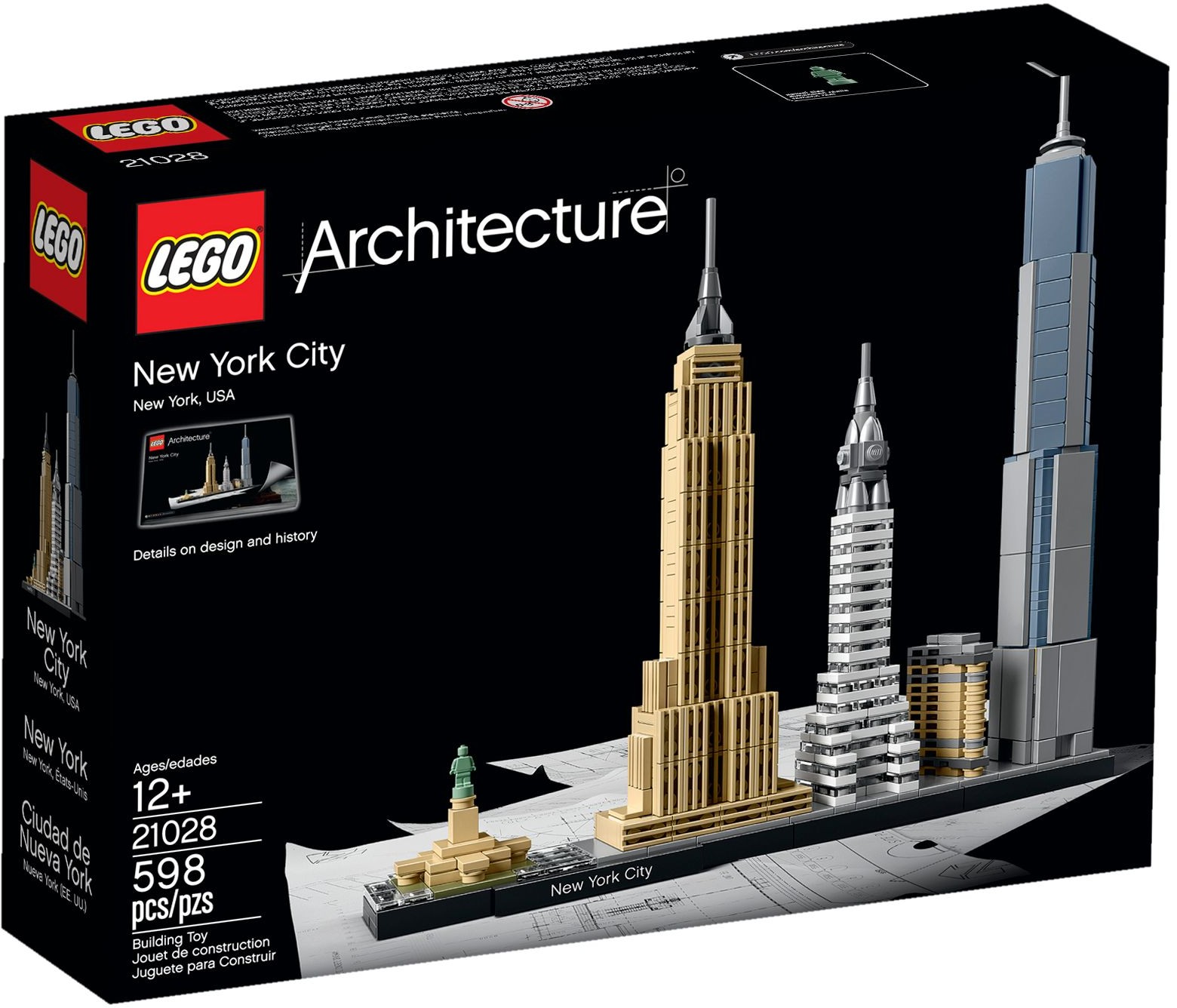 LEGO Architecture 2016 Sets New York City Venice Berlin Bricks 