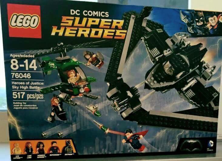 royalty Rode datum fictie LEGO DC 2016 Heroes of Justice Sky High Battle 76046! - Bricks and Bloks