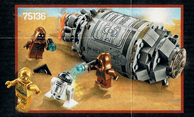 LEGO Star Wars 2016 Droid Escape Pod 75136 Set