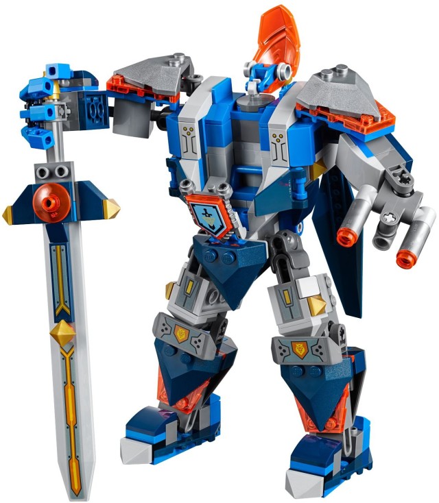 Nexo Knights King's Mech Set without Minifigures with Sword