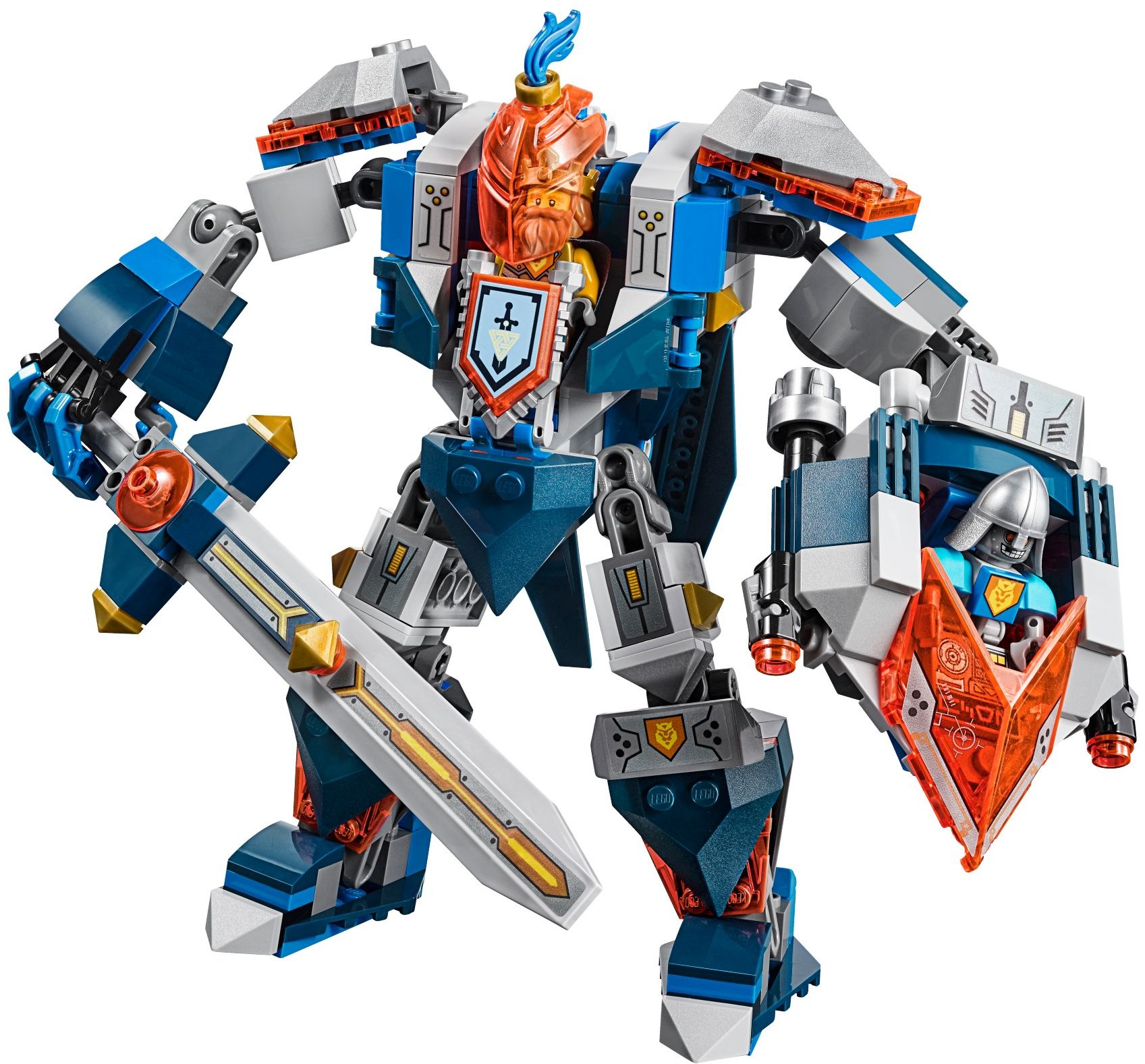 LEGO Nexo Knights The King s Mech 2016 Set Preview Bricks And Bloks
