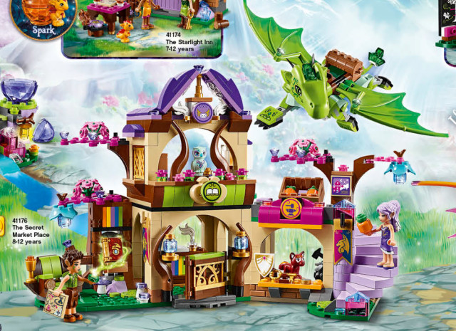 41176 LEGO The Secret Market Place Elves Winter 2016 Set