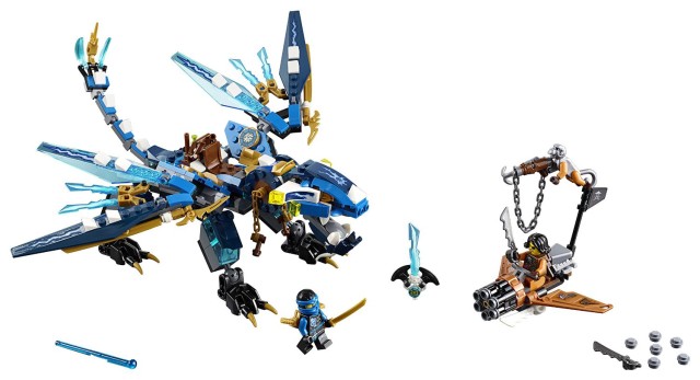 70602 LEGO Jay's Elemental Dragon Ninjago 2016 Set