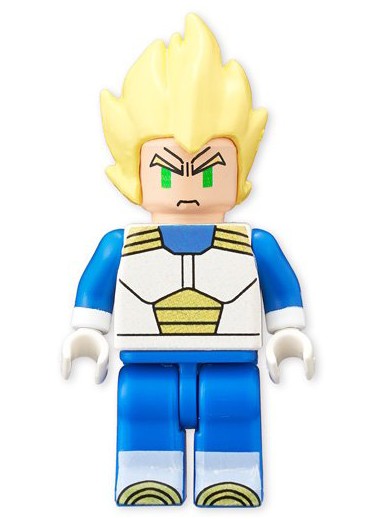 Goku Super Saiyan Yellow Hair Dragon Ball Z Lego Minifigures