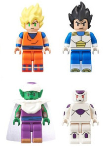 Dragon Ball Z Minifigures Figures Goku Vegeta