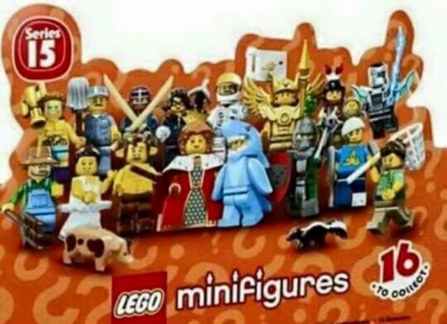 LEGO Minifigures Series 15 71011 Photos Case Flap