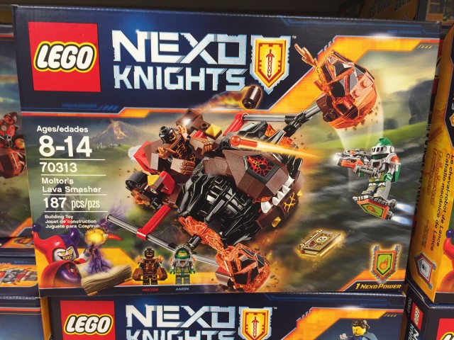 70313 Moltor's Lava Smasher Nexo Knights Set