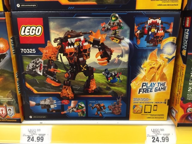 Infernox Captures the Queen LEGO Set 70325 Box Back
